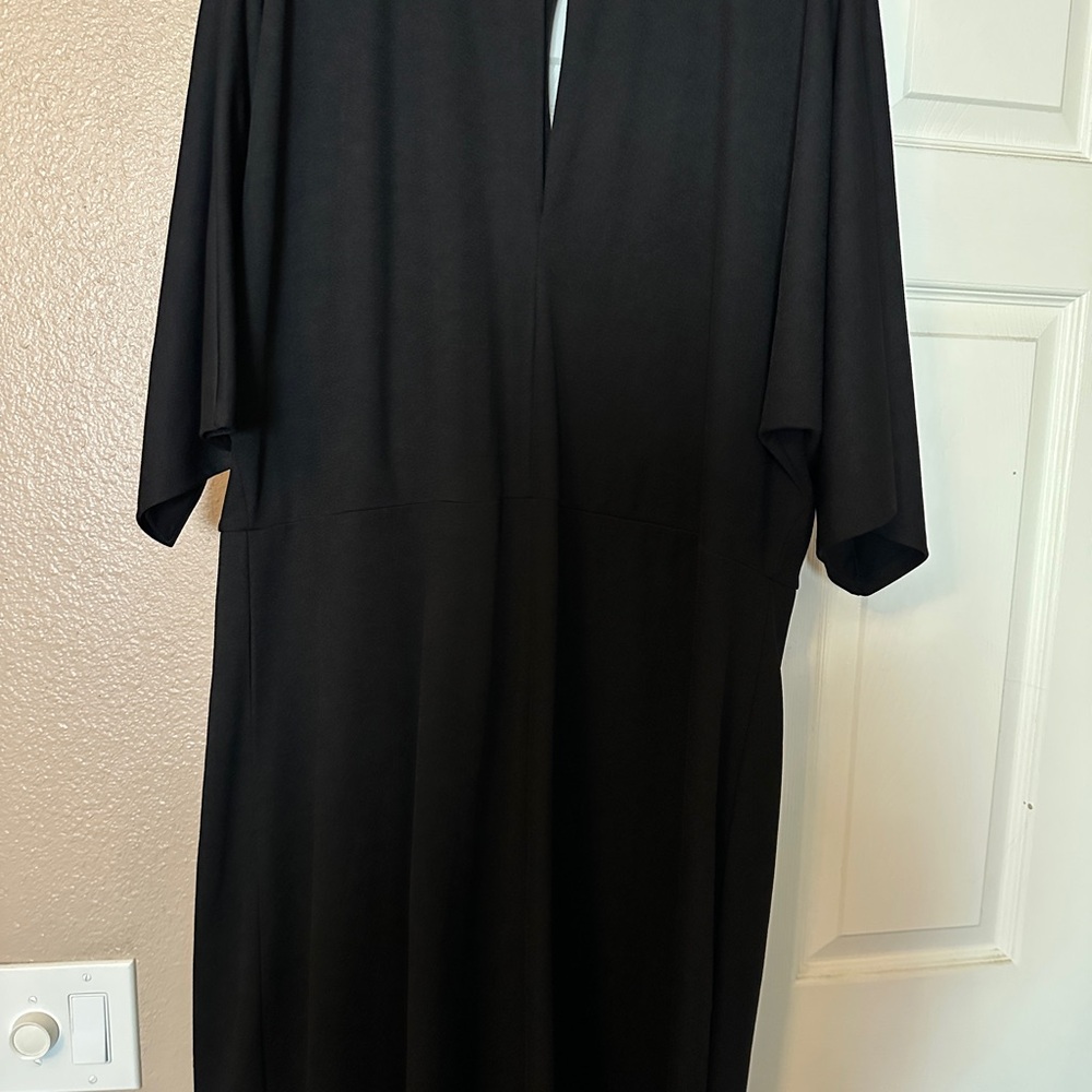 Simply Be Black Midi Dress
